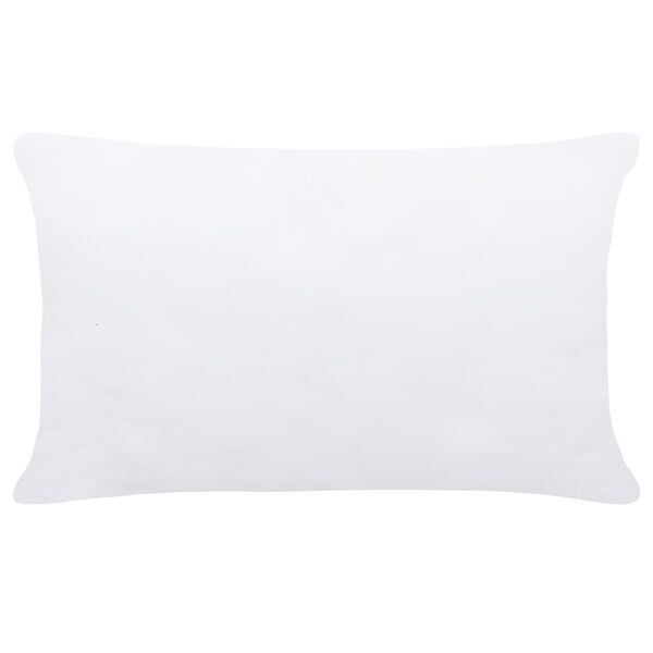 vidaXL Garnitures de coussin 2 pcs 60x40 cm Blanc