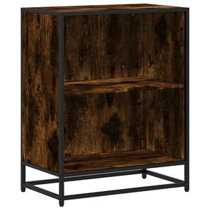 vidaXL Biblioth&egrave;que ch&ecirc;ne fum&eacute; 60x35x76 cm bois d'ing&eacute;nierie