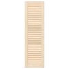 vidaXL Portes d'armoire à persiennes 4pcs 99x29,5cm bois de pin massif