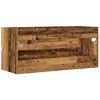 vidaXL Armoire lavabo vieux bois 100x38,5x45 cm bois d'ing&eacute;nierie