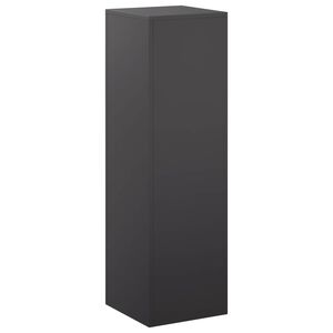 vidaXL Support de Plante Noir 30 x 30 x 100 cm Acier