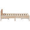 vidaXL Cadre de lit sans matelas 135x190 cm bois de pin massif