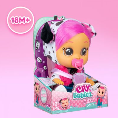 iMC Toys Poupée Cry Babies Dressy Dotty