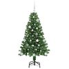 vidaXL Sapin de No&euml;l artificiel Vert 150 cm PVC, Acier et Plastique