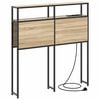 vidaXL T&ecirc;te de lit de rangement Ch&ecirc;ne sonoma Bois d'ing&eacute;nierie
