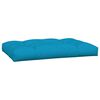 vidaXL Coussins de palette lot de 7 bleu tissu