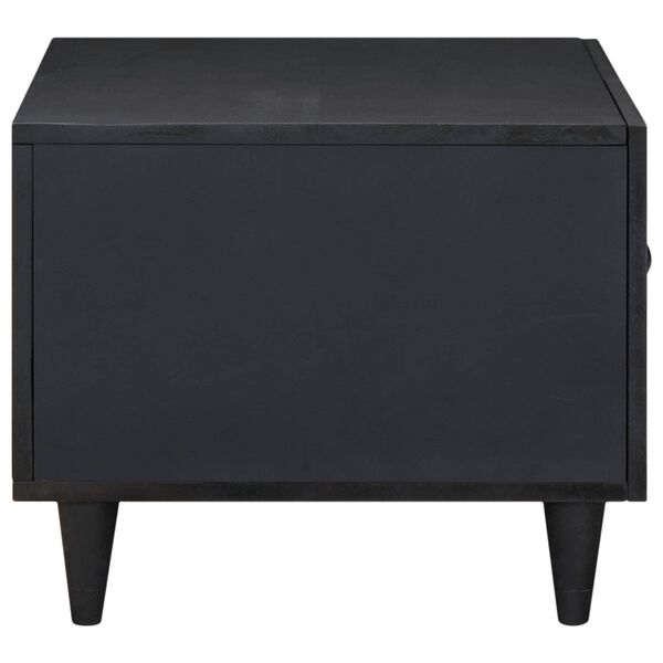 vidaXL Table basse Multicolore 80 x 50 x 40 cm Bois de mangue massif