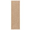 vidaXL Tapis ZIZUR 80x250 cm aspect de jute intérieur et extérieur