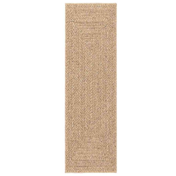 vidaXL Tapis ZIZUR 80x250 cm aspect de jute intérieur et extérieur