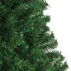 vidaXL Sapin de No&euml;l artificiel Vert 210 cm PVC, Acier et Plastique