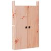 vidaXL Porte de cuisine MEPPEL Marron 50 x 9 x 82 cm douglas massif