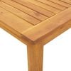 vidaXL Ensemble à manger de jardin 5 pcs 140x80x74 cm Bois d'acacia solide