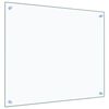 vidaXL Dosseret de cuisine Transparent 70x60 cm Verre trempé