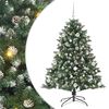vidaXL Sapin de No&euml;l artificiel Vert 150 cm PVC, plastique et acier