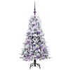 vidaXL Sapin de Noël Artificiel à Branches Articulées Vert 120 cm