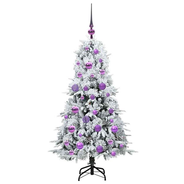 vidaXL Sapin de Noël Artificiel à Branches Articulées Vert 120 cm