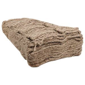 vidaXL Tapis de remblai en jute Naturel 2 x 20 m
