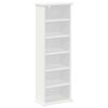 vidaXL Meuble CD Blanc 60 x 17 x 92 cm Bois d'ing&eacute;nierie
