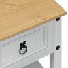 vidaXL Table basse avec tiroir Blanc 85 x 50 x 45 cm Pin massif
