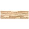 vidaXL &Eacute;tag&egrave;re flottante 120x40x4 cm bois d'acacia massif non trait&eacute;