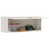 vidaXL Armoire murale pour garage Blanc 90 x 33 x 35 cm
