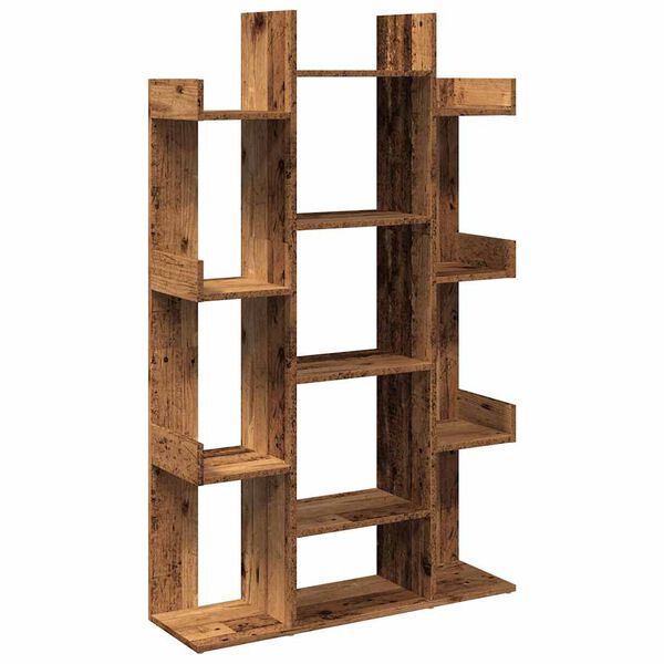 vidaXL Biblioth&egrave;que vieux bois 86x25,5x140 cm bois d'ing&eacute;nierie