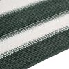 vidaXL Filet brise-vue vert et blanc 1x10 m PEHD 75 g/m²