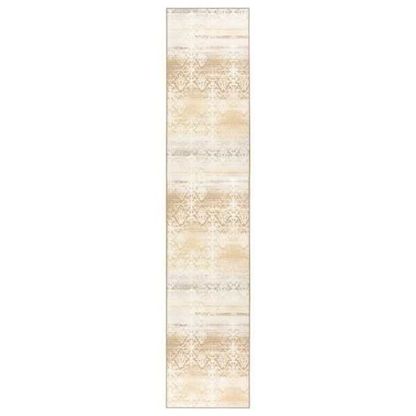 vidaXL Tapis de couloir Dor&eacute; 80x500 cm