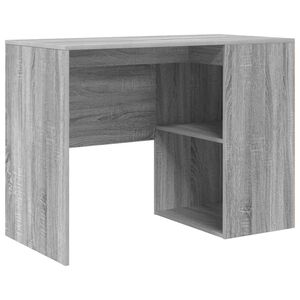 vidaXL Bureau Gris Sonoma Bois d'ing&eacute;nierie 102 x 50 x 75 cm