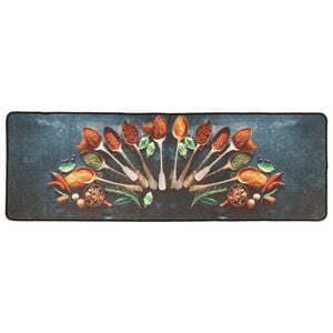 vidaXL Tapis de cuisine multicolore 60x180 cm lavable