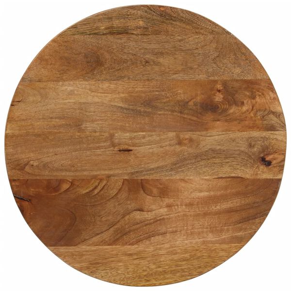 vidaXL Dessus de table &Oslash; 40x3,8 cm rond bois de manguier massif