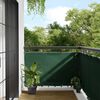 vidaXL &Eacute;cran de balcon vert fonc&eacute; 90x1000 cm 100% polyester oxford