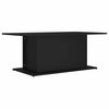 vidaXL Table basse noir 102x55,5x40 cm bois d'ing&eacute;nierie