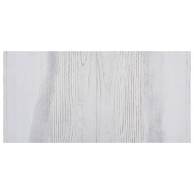 vidaXL Dalles de plancher autoadhésives 55 pcs PVC 5,11 m² gris clair