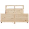 vidaXL Cadre de lit sans matelas 135x190 cm bois de pin massif