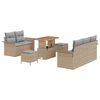 vidaXL Ensemble de canap&eacute; de jardin 8 pc 7-Nombre de places