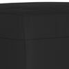 vidaXL Ensemble de canap&eacute;s 3 pcs avec coussins noir tissu microfibre