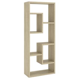 vidaXL &Eacute;tag&egrave;re murale Ch&ecirc;ne sonoma 36x16x90 cm Bois d'ing&eacute;nierie