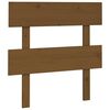 vidaXL T&ecirc;te de lit Marron miel 103,5x3x81 cm Bois massif de pin