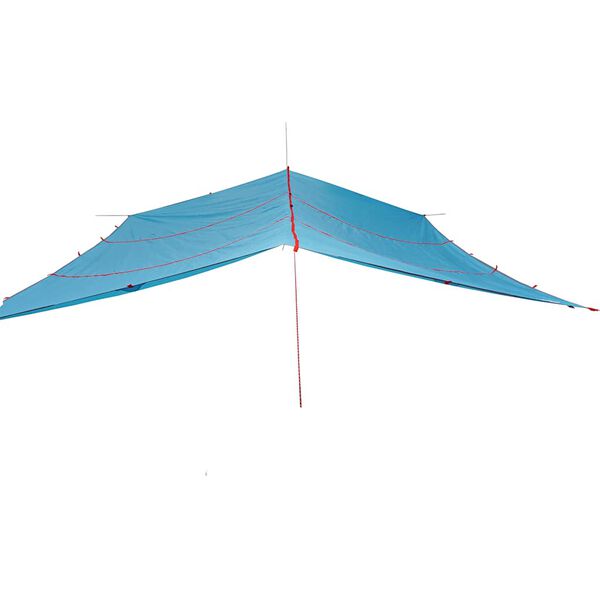 vidaXL Bâche de camping bleu 420x440 cm imperméable