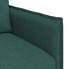 vidaXL Canap&eacute; 180cm 2 pcs Vert fonc&eacute; M&eacute;tал