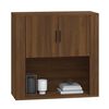 vidaXL Armoire murale Ch&ecirc;ne marron 80x33x80 cm Bois d'ing&eacute;nierie