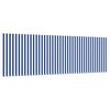vidaXL Auvent R&eacute;tractable Bleu et Blanc 400 x 200 cm