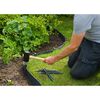 Nature Piquets d'ancrage de jardin 10 pcs noir petit