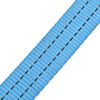 vidaXL Sangle d&rsquo;arrimage 4 pcs 2 tonnes 6 m x 38 mm Bleu