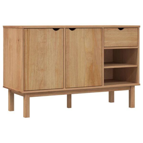 vidaXL Buffet OTTA 114x43x73,5 cm Bois massif de pin