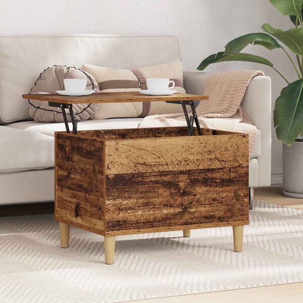 vidaXL Cabinet de chevet Bois ancien 60 x 44,5 x 45 cm