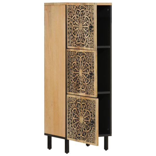 vidaXL Armoire lat&eacute;rale 40x33x110 cm bois massif de manguier