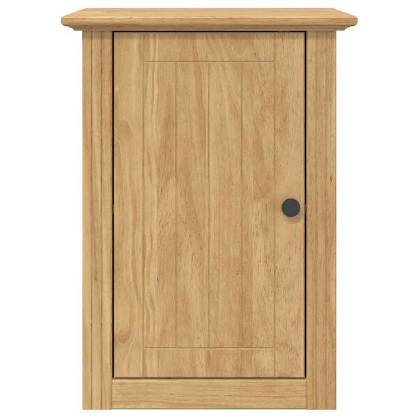 vidaXL Armoire murale de salle de bain avec stockage BODO Marron miel