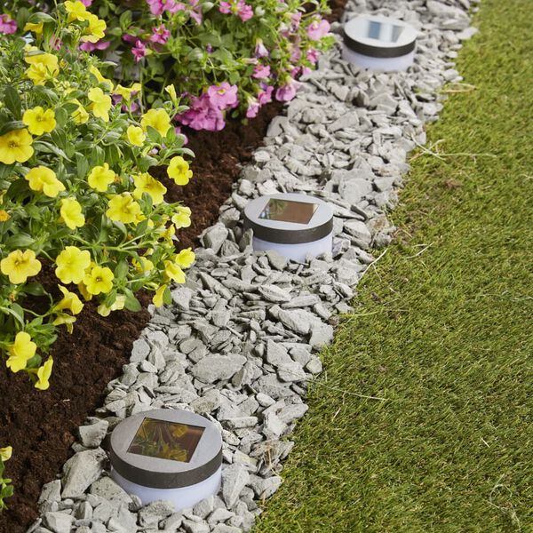 Luxform Lampes de jardin &agrave; LED solaires Avignon 4 pcs Noir